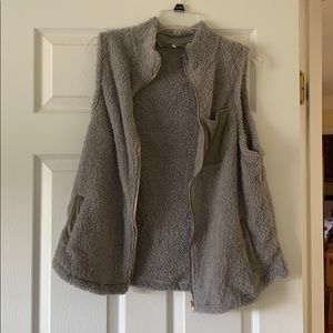Fleece Zipper Vest